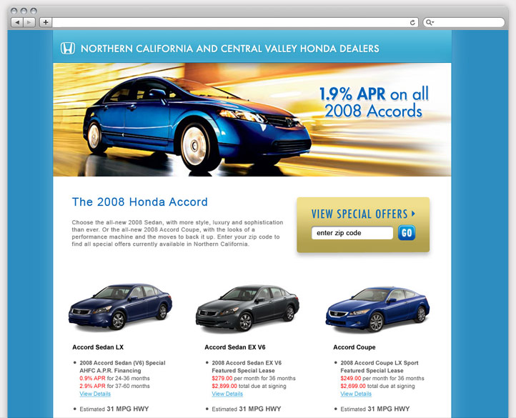 Promotional Landing Page