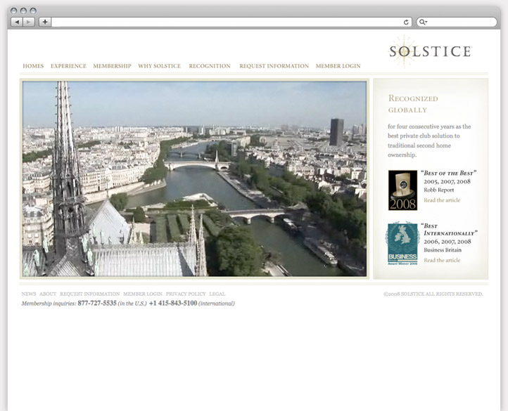 Website Homepage